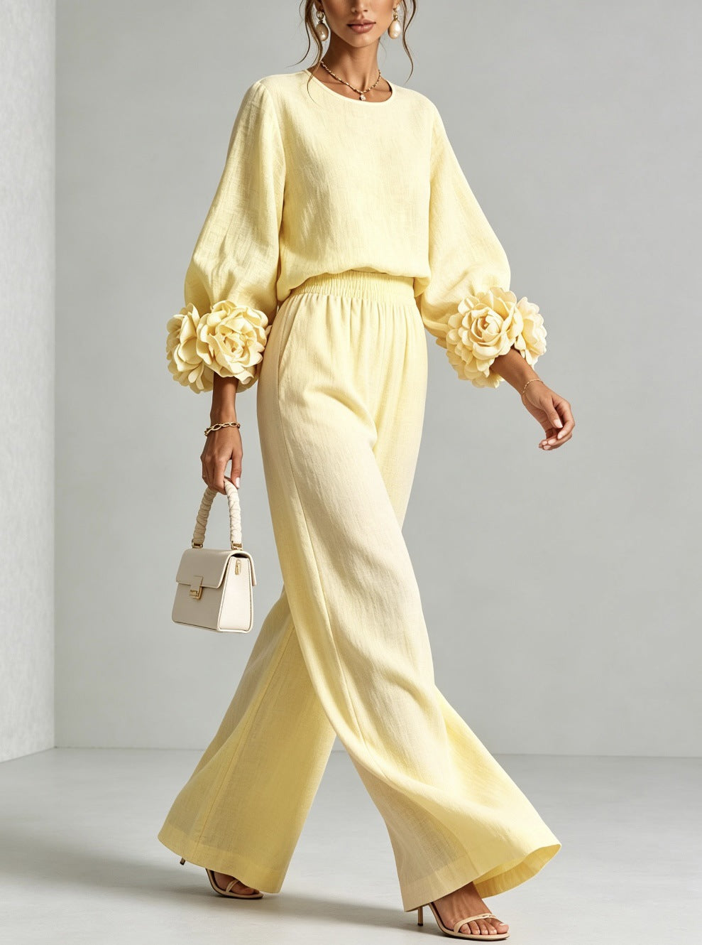 Lily™ | Comfortable Matching Set With Flowers