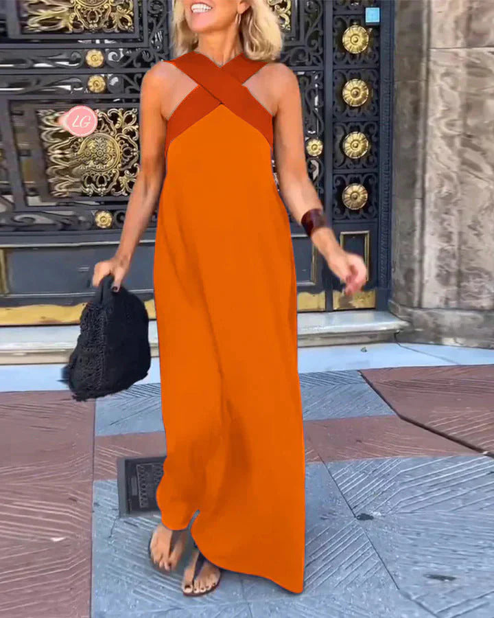 DELFINA | CROSS-CUT DRESS