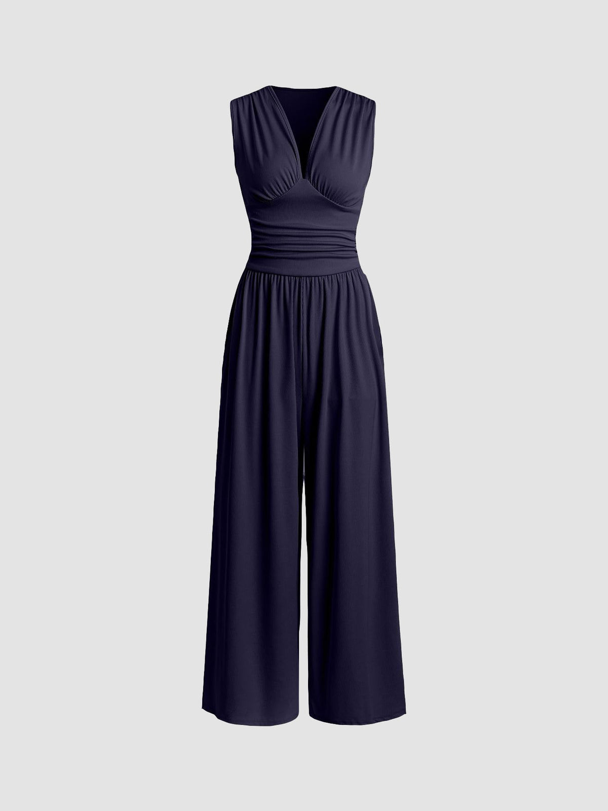Zoe | Striped Sleeveless Jumpsuit