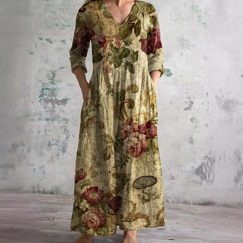 Lucia™ | Tummy-Flattering Floral Summer Dress