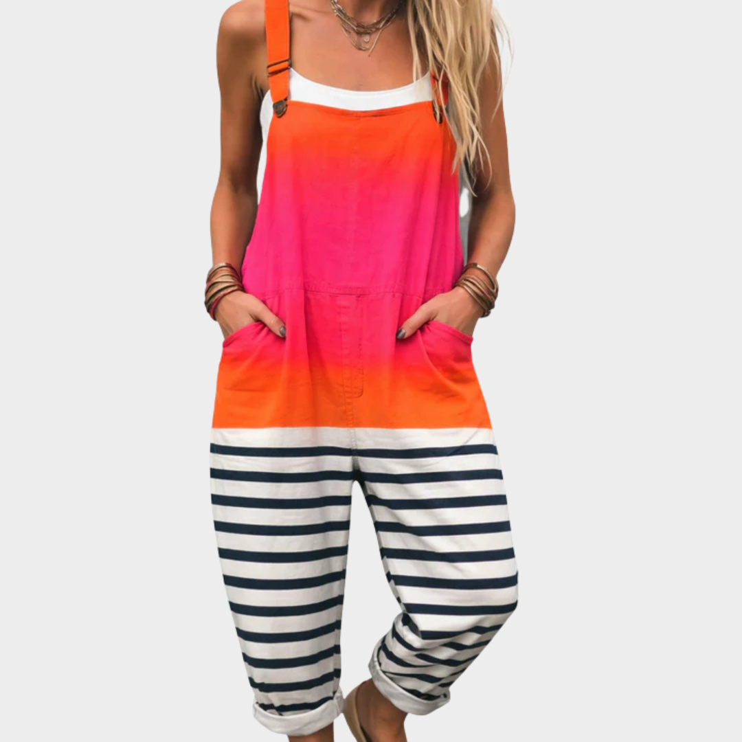Comfortable Printed Jumpsuit