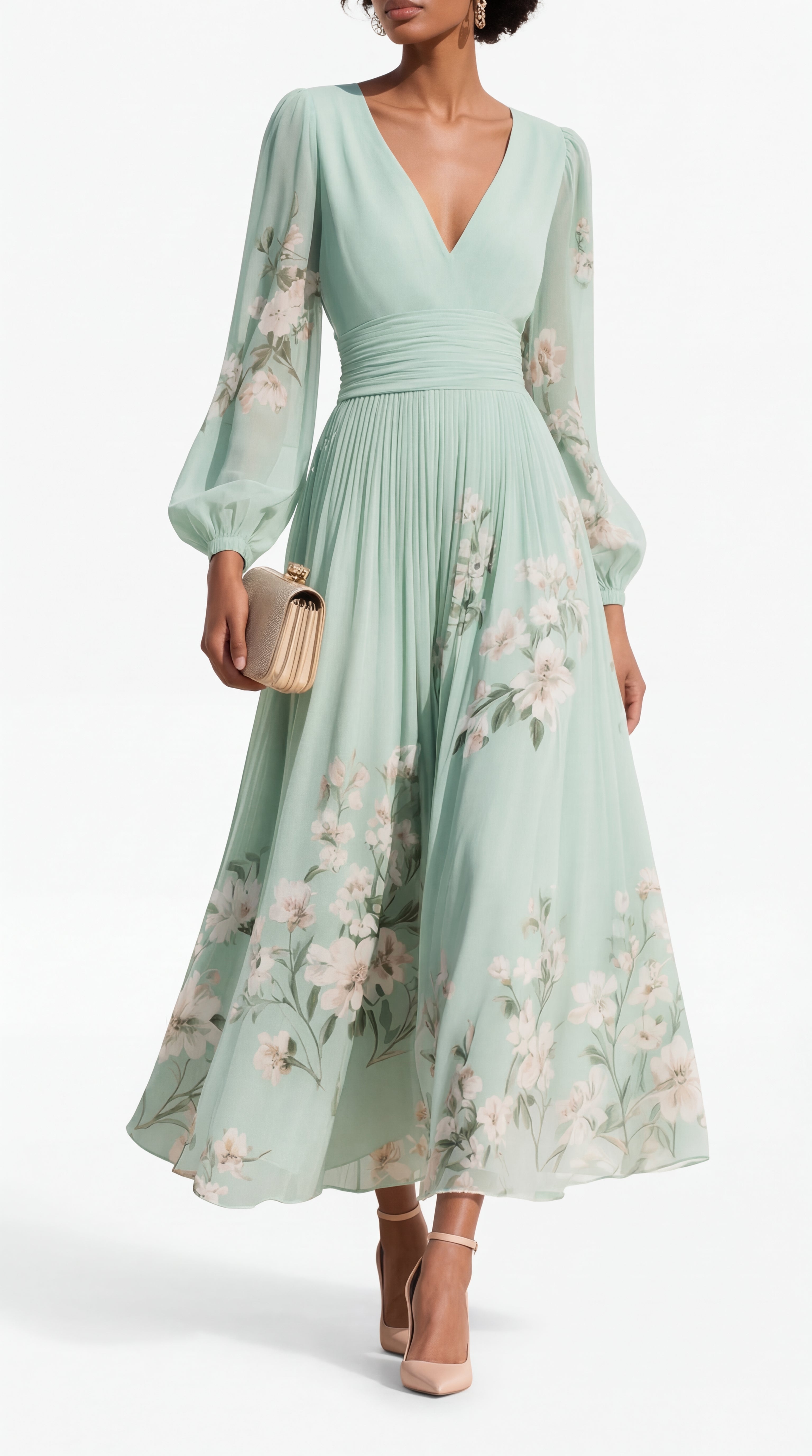 Coral | Maxi Dress