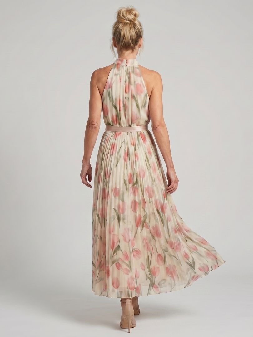 Vanessa™ | Tummy-Flattering Floral Midi Dress