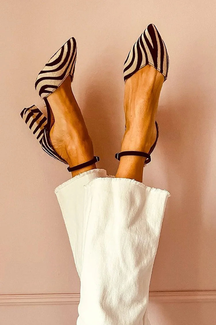 KEREN™ ZEBRA PRINT PUMPS