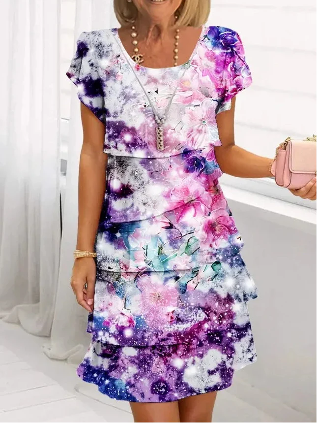 Rosemary™ | Tummy-Flattering Ruffle Dress