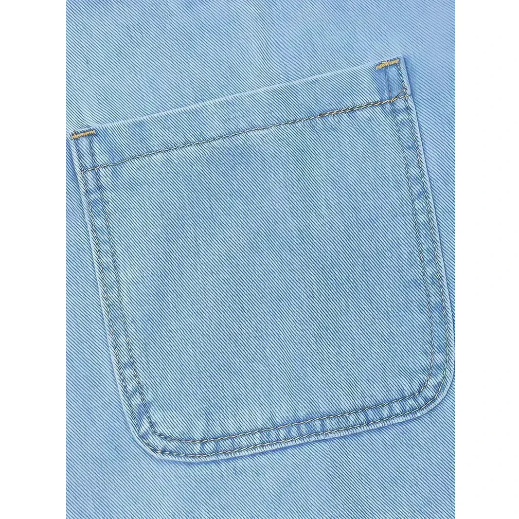 Lunaria | Casual Denim Pocket Dress