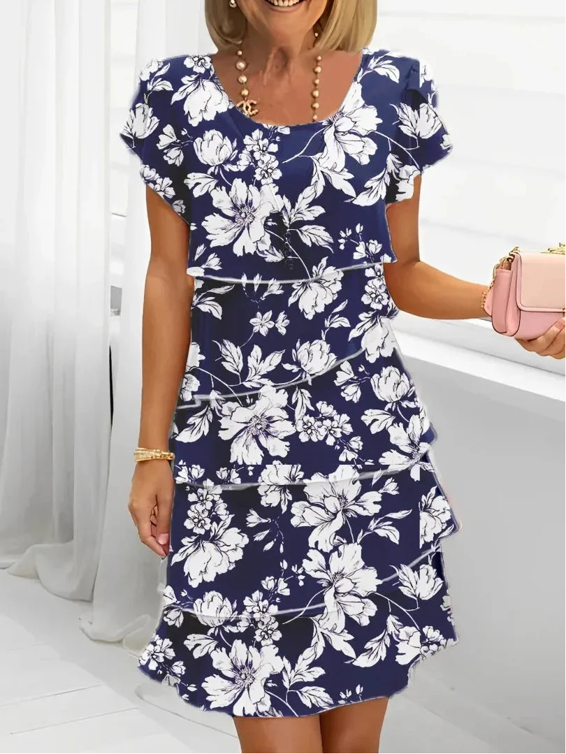 Harriet™ | Tummy-Flattering Ruffle Dress