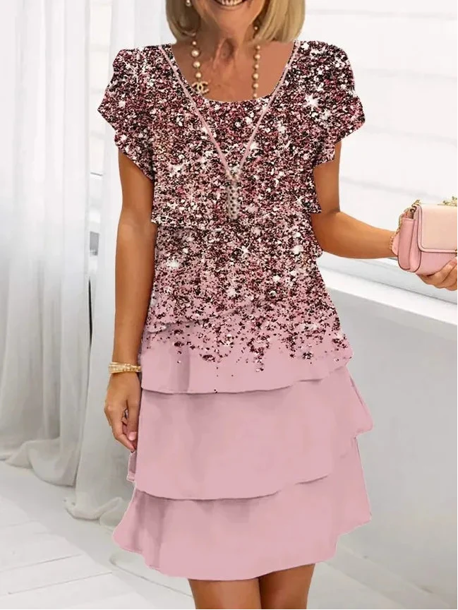 Tessa™ | Tummy-Flattering Ruffle Dress