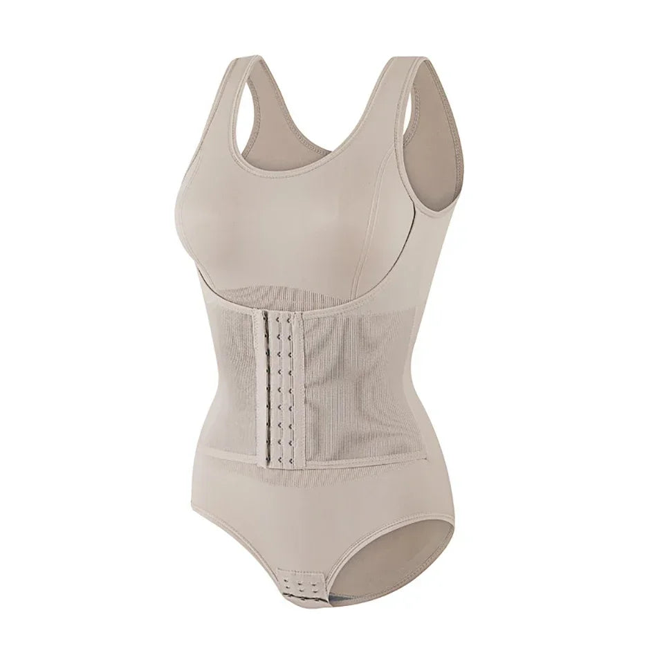Patricia™ | Tummy-Control Shapewear Body with Band and Zip 8