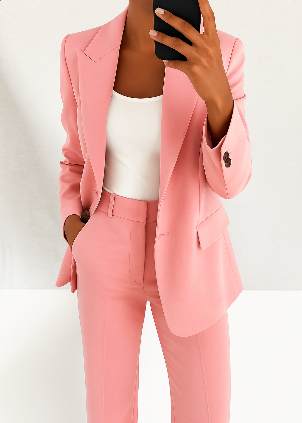 Deborah™ | Tailored Two-Piece Coat Suit with Blazer 5