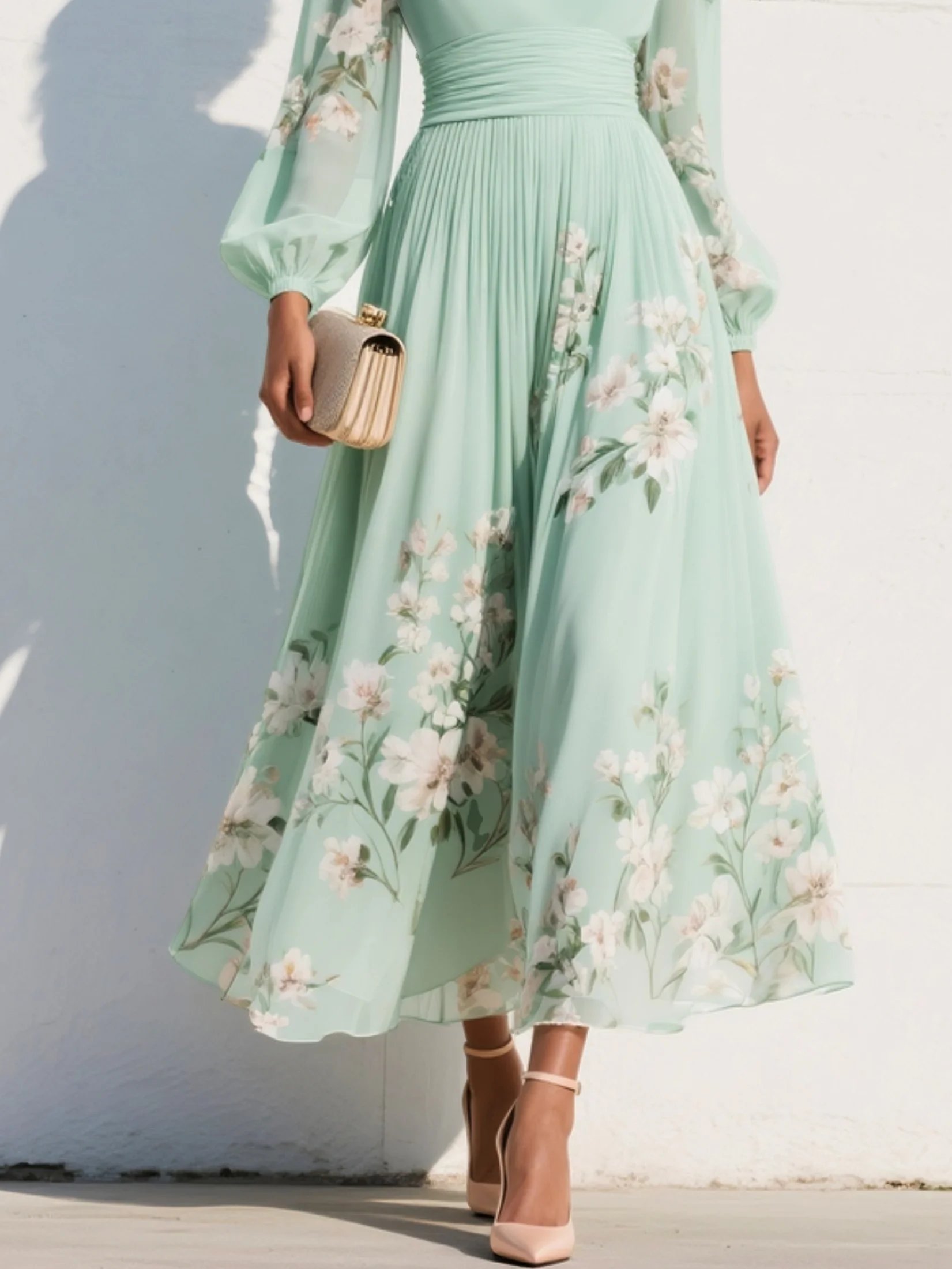 Coral | Maxi Dress