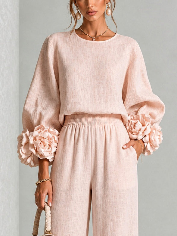 Lily™ | Comfortable Matching Set With Flowers