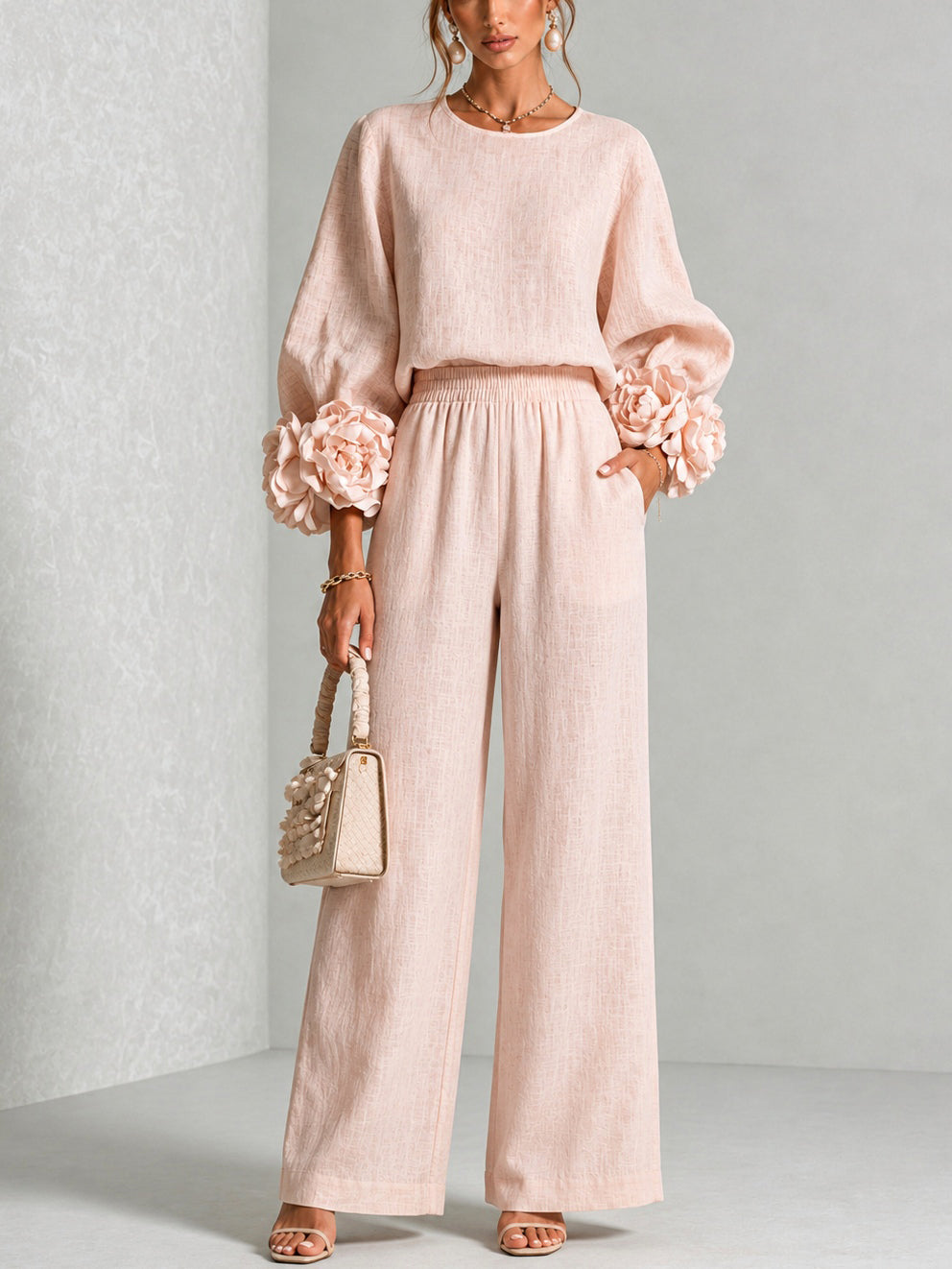 Lily™ | Comfortable Matching Set With Flowers