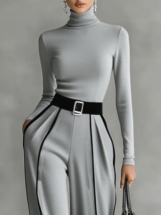 Vera™ || Elegant set with contrasting details