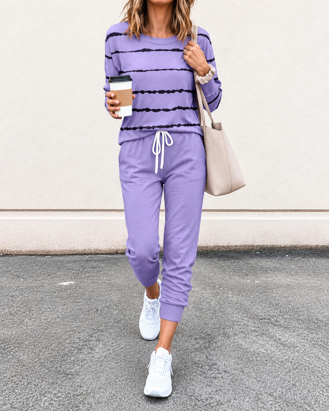 Karen™ | Relaxed Striped Two-Piece Set