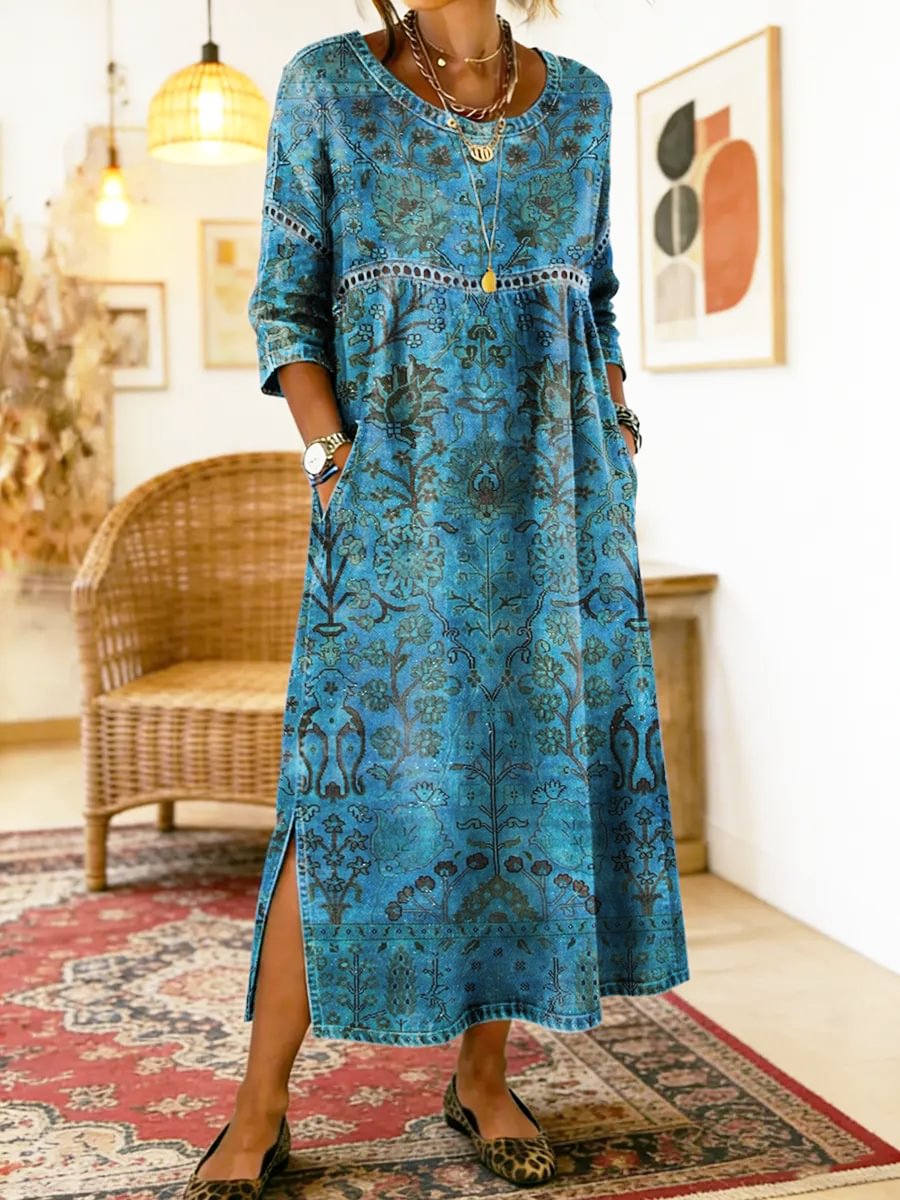 Cecilia™ | Tummy-Flattering Floral Dress