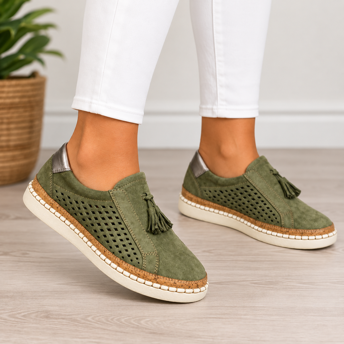 Karen™ | Orthopedic Slippers with Tassels