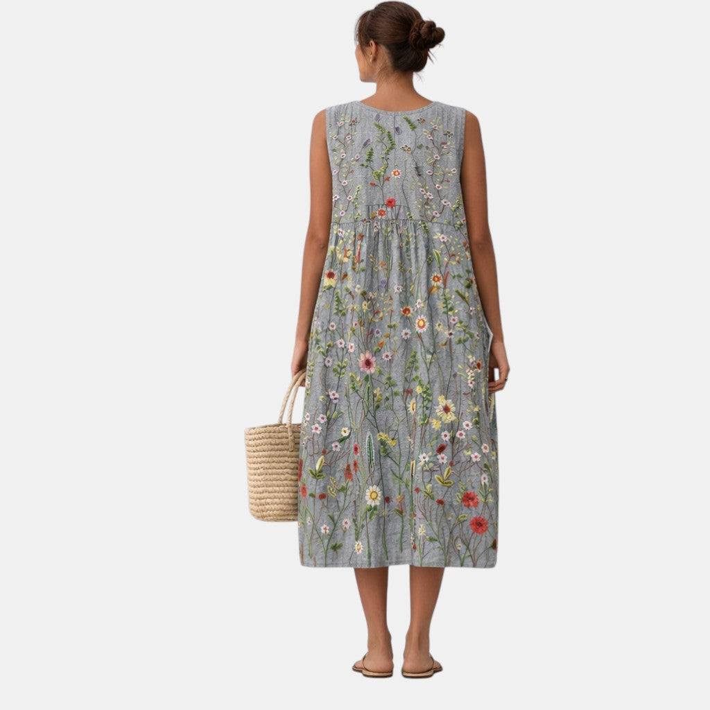 HAZEL | Sleeveless Maxi Dress