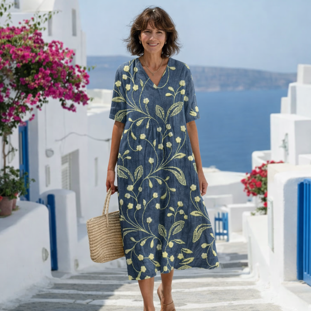 Valentina™ | Tummy-Flattering Summer Dress