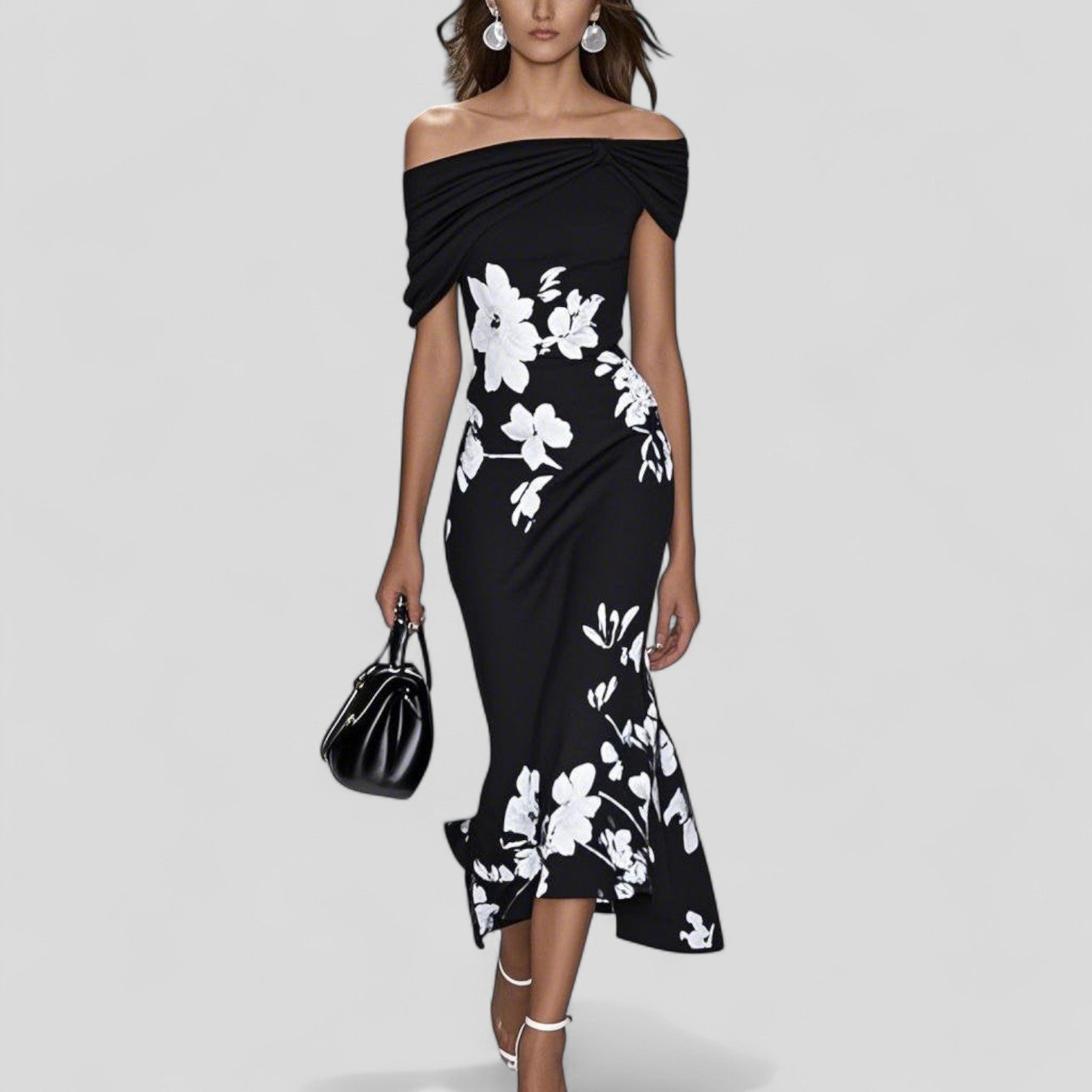 ISABRUNEL | Elegant Midi Dress
