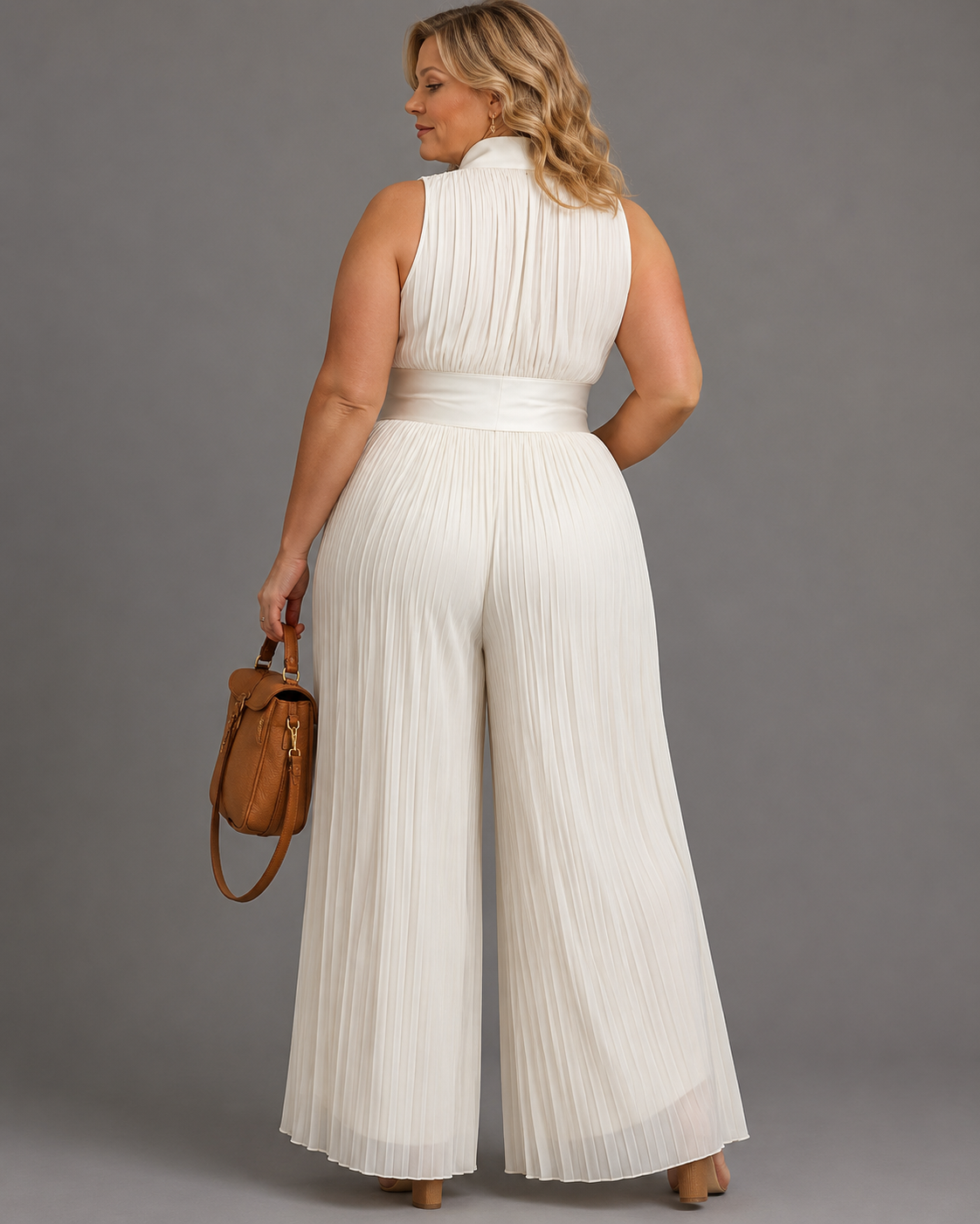 Natalie™ | Chic Halter Neck Jumpsuit