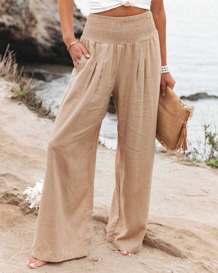 Aileen - Wide Beach Pants