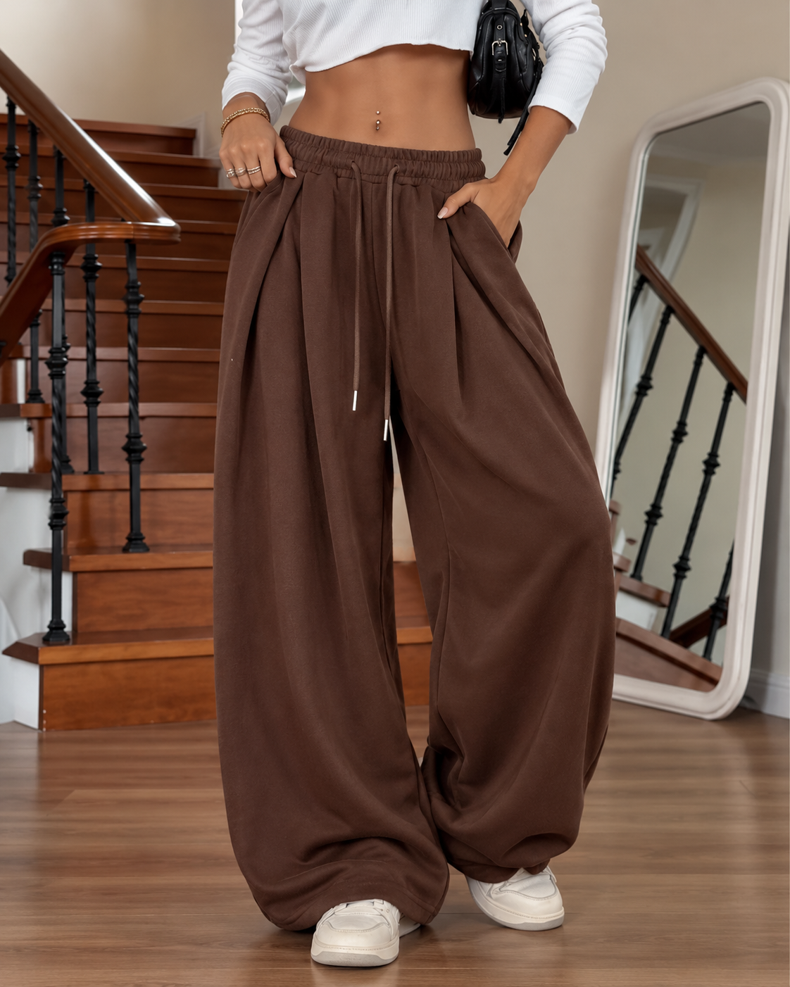 Nancy™ | Relaxed Wide-Leg Joggers