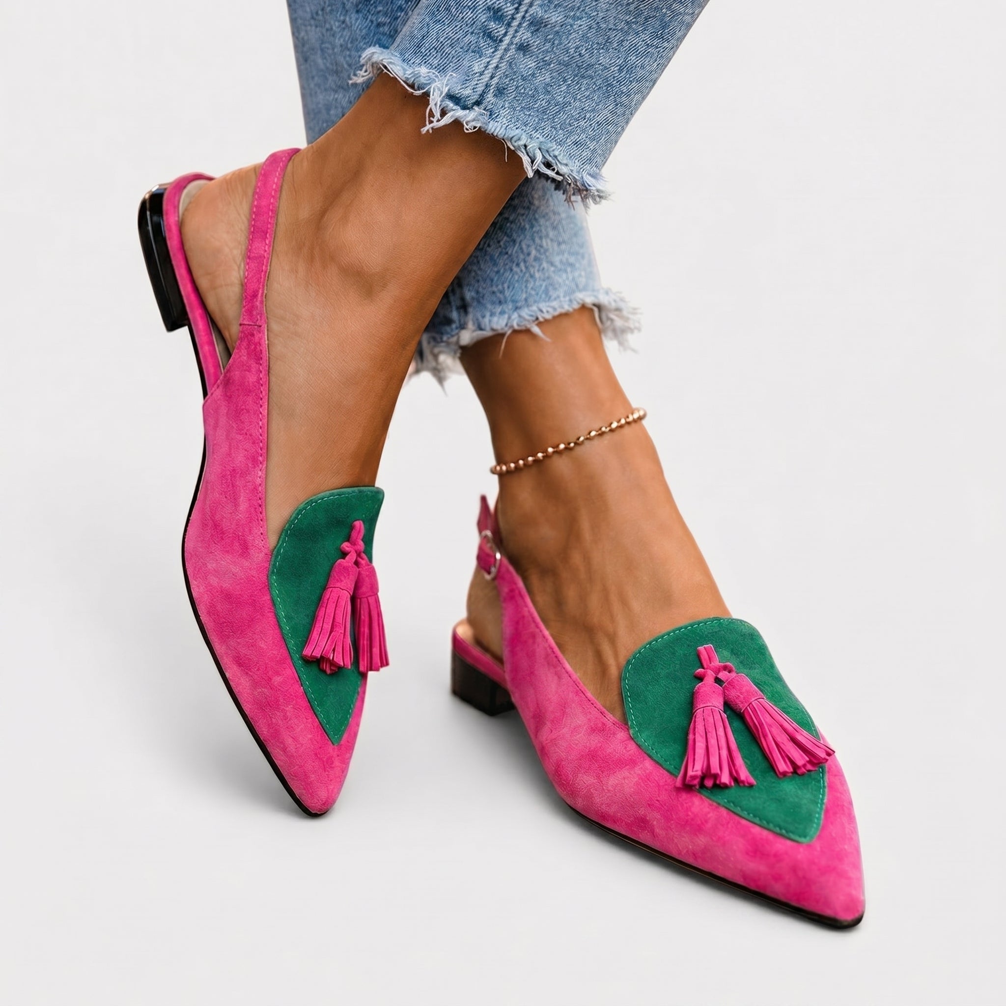 Lorena Sandals with Straps and Tassels