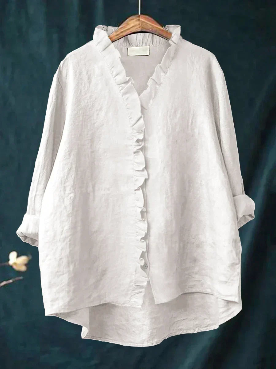 Lily - Lightweight Blouse with Ruffles