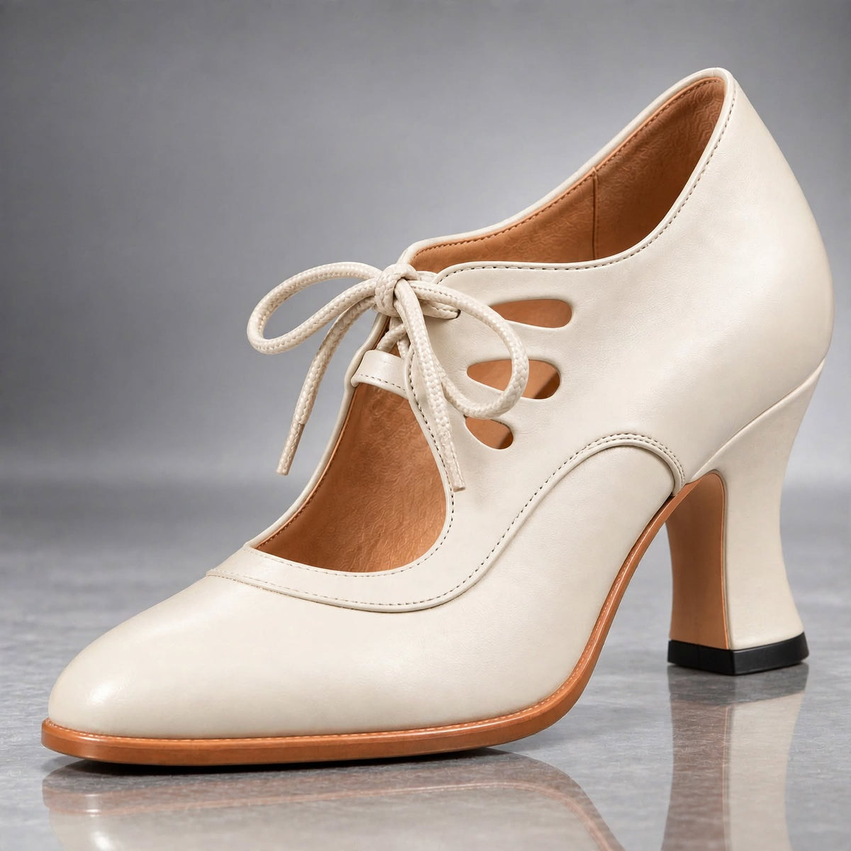 Donna™ | Elegant Orthopedic Heels with Laces