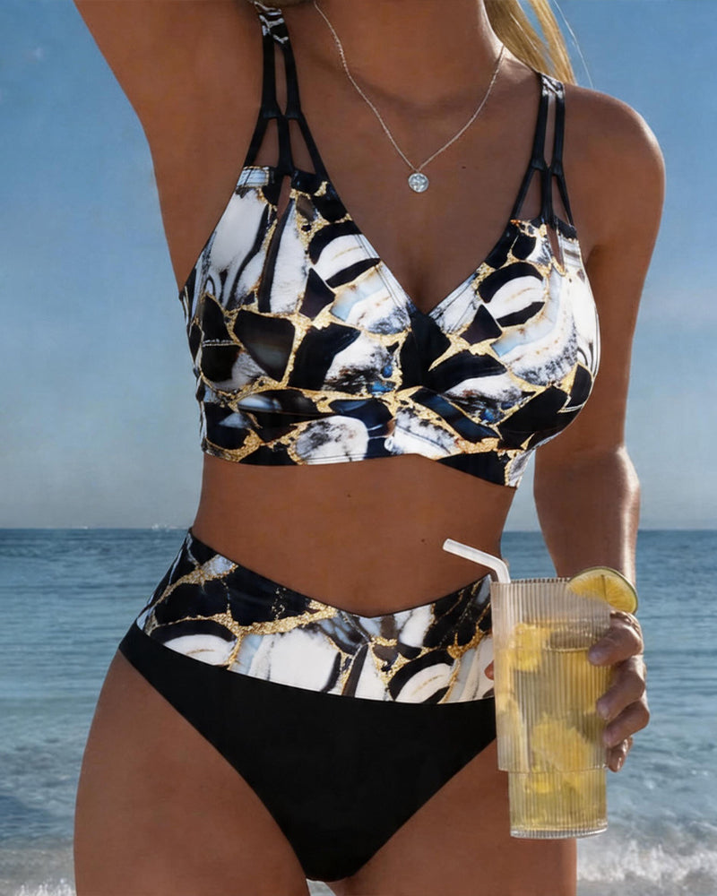 Cutout Strap Bikini Designer
