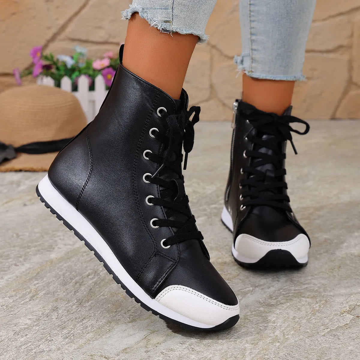 Donna™ | Comfortable Orthopedic Ankle Boots with Zipper 3