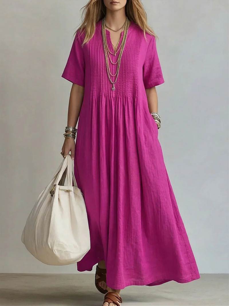 Hazel™ | Pleated Dress