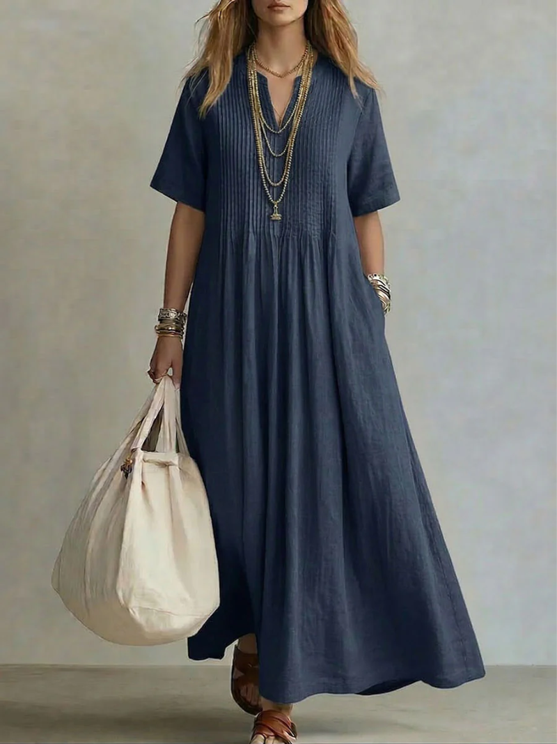 Hazel™ | Pleated Dress