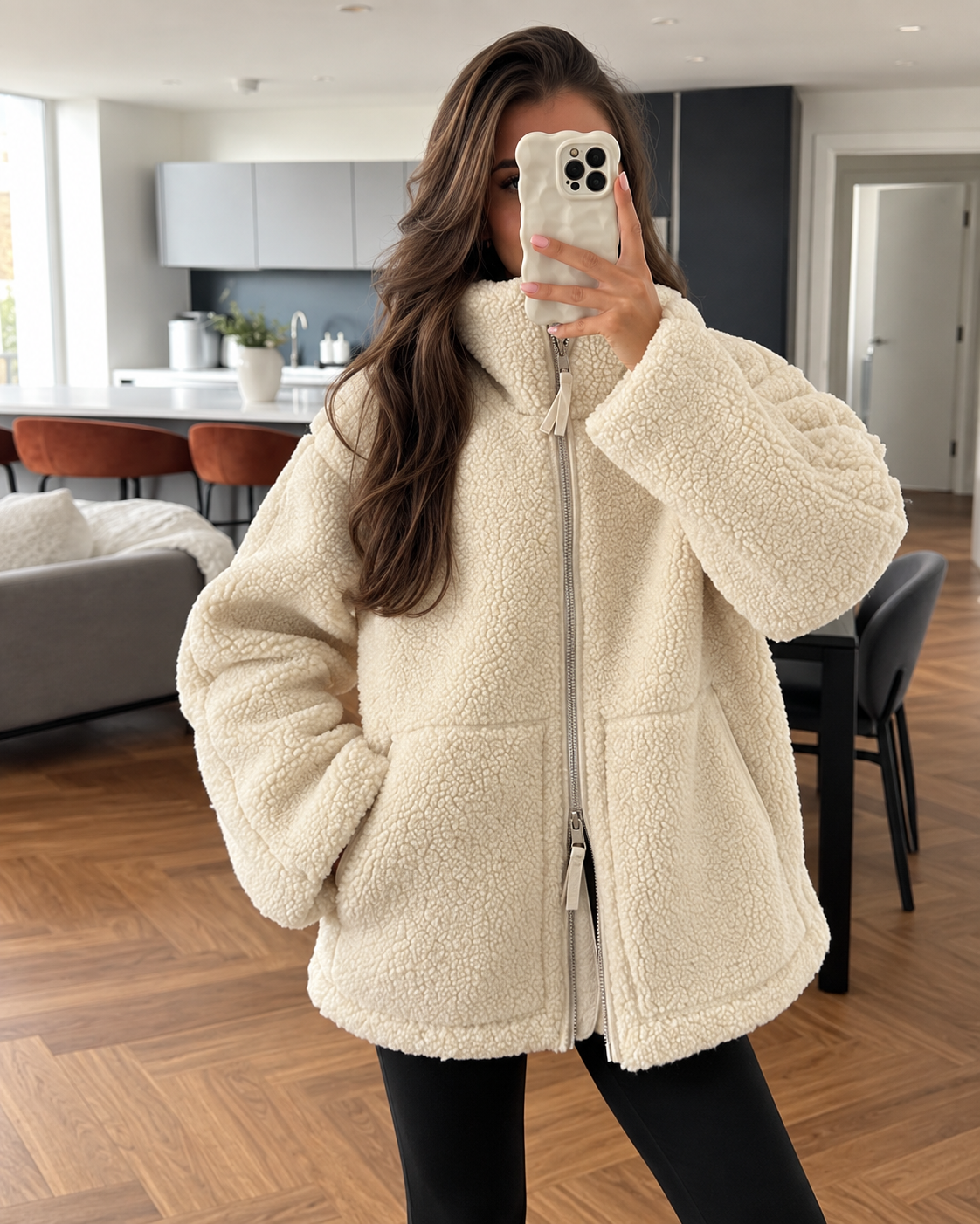 Linda™ | Warm Teddy Coat