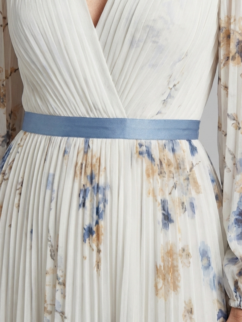 Lavinia™ | Tummy-Flattering Floral Maxi Dress