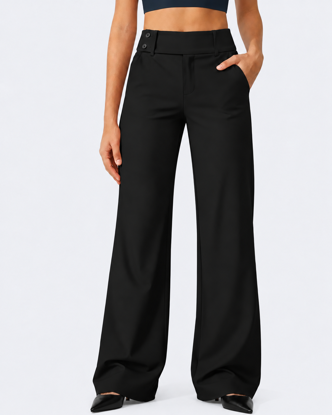 Everyday Stretch Pants | High Waist & All-Day Comfort