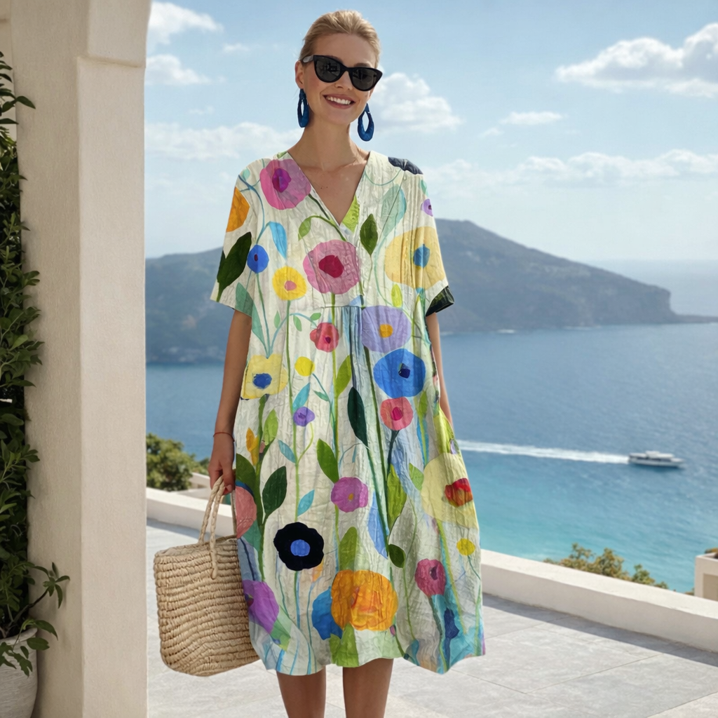 Mila™ | Tummy-Flattering Summer Dress