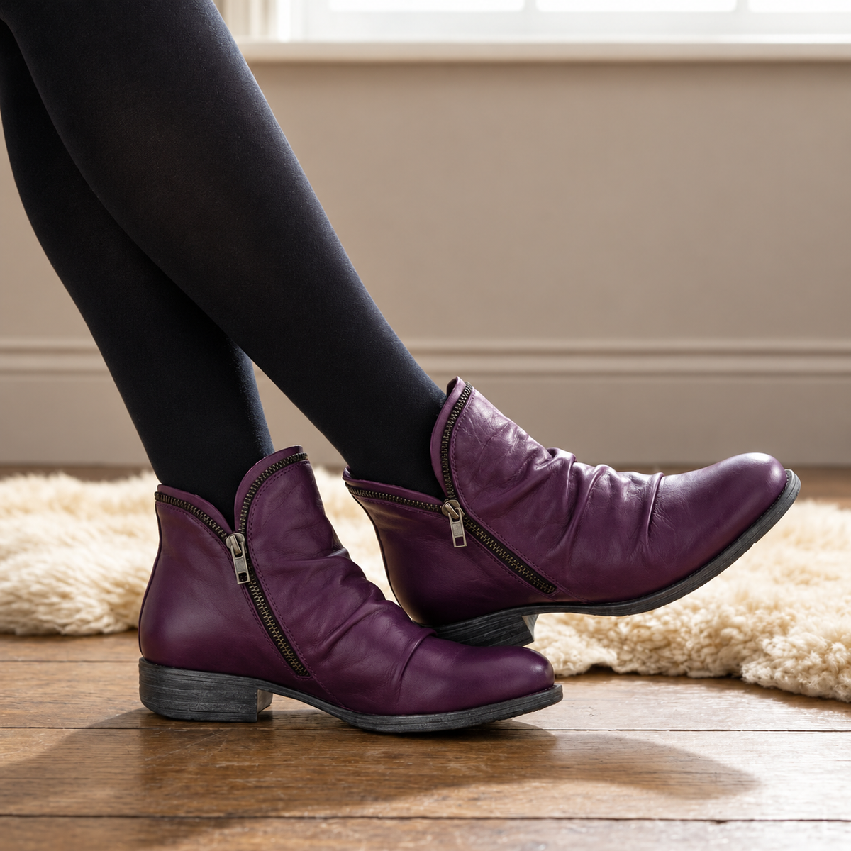 Linda™ | Orthopedic Ankle Boots with Side Zipper