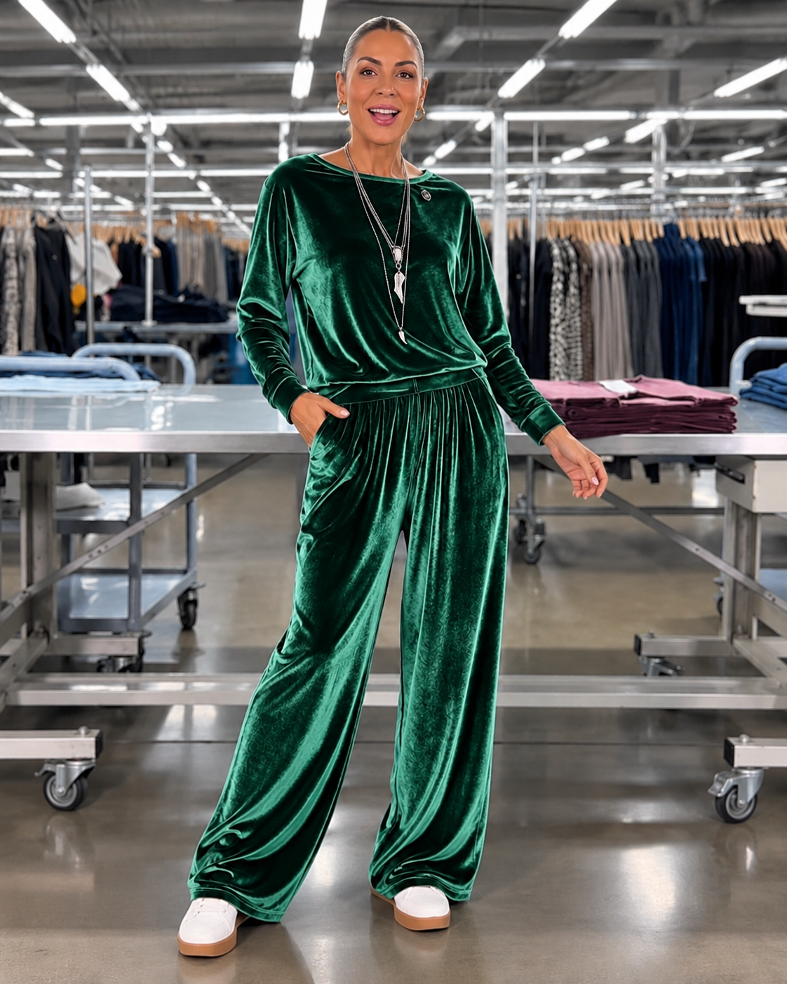 Linda™ | Elegant Velvet Two-Piece Set