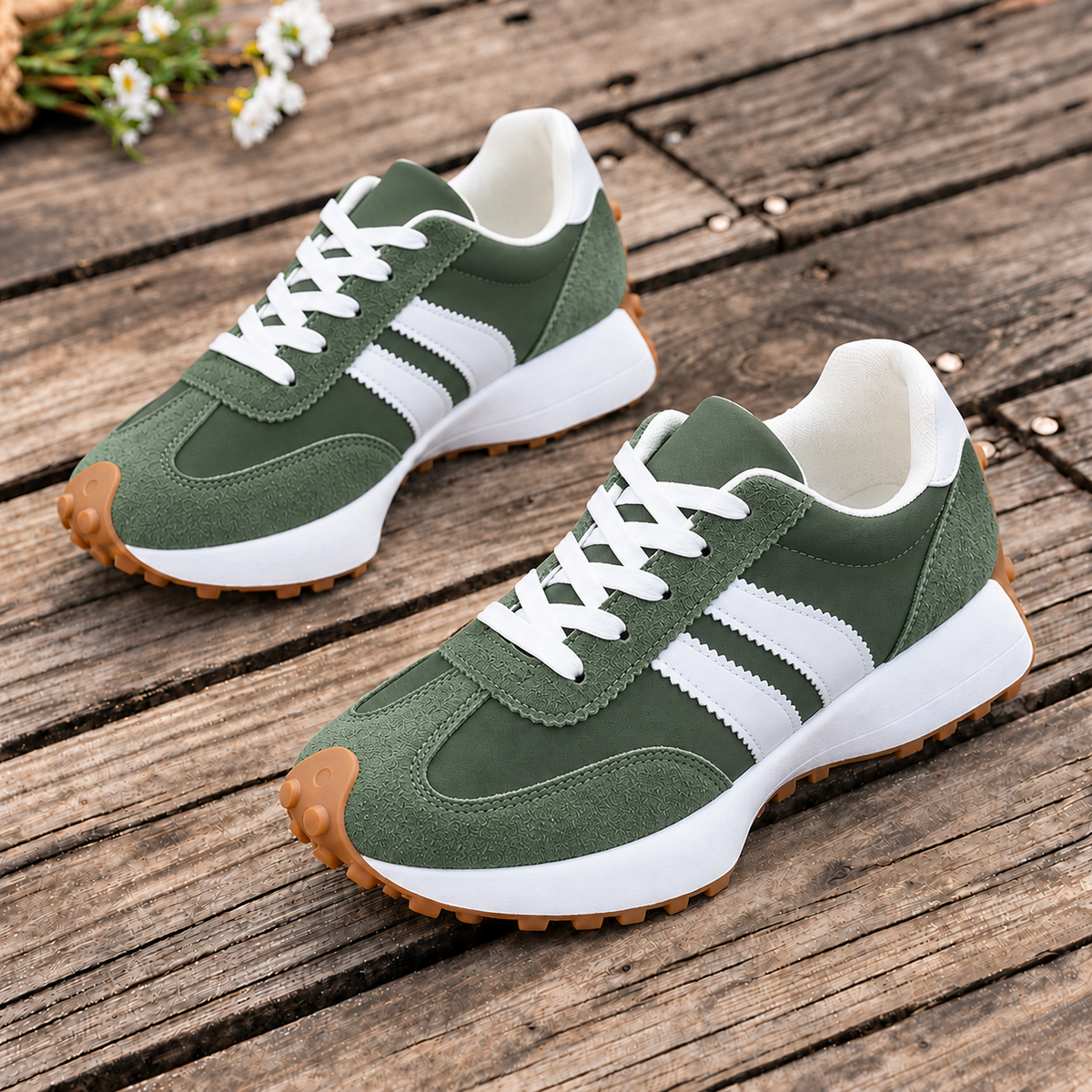 Nancy™ | Orthopedic Retro Sneakers with Platform Sole