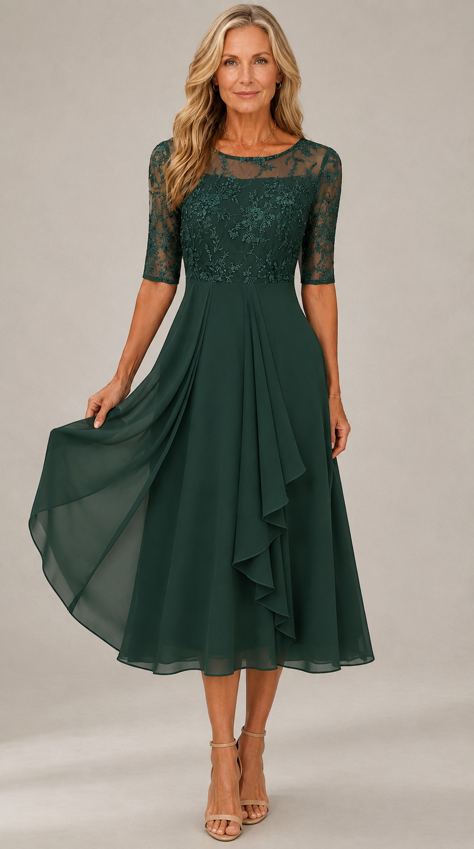 Blanca | Elegant Lace Dress
