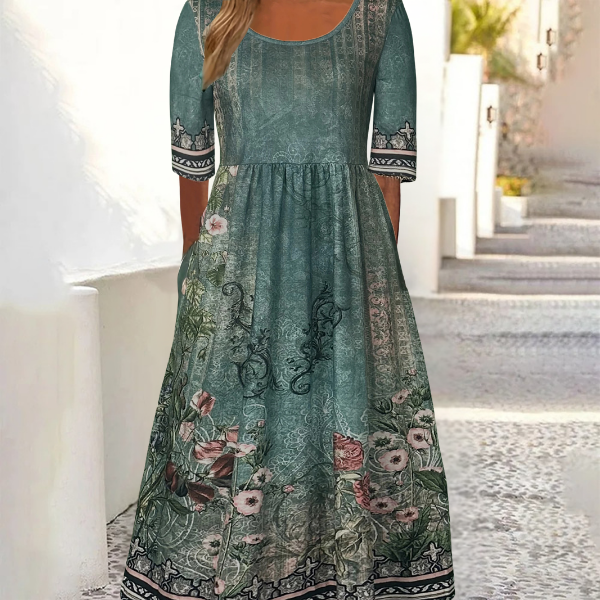 Collins™ | Tummy-Flattering Floral Dress