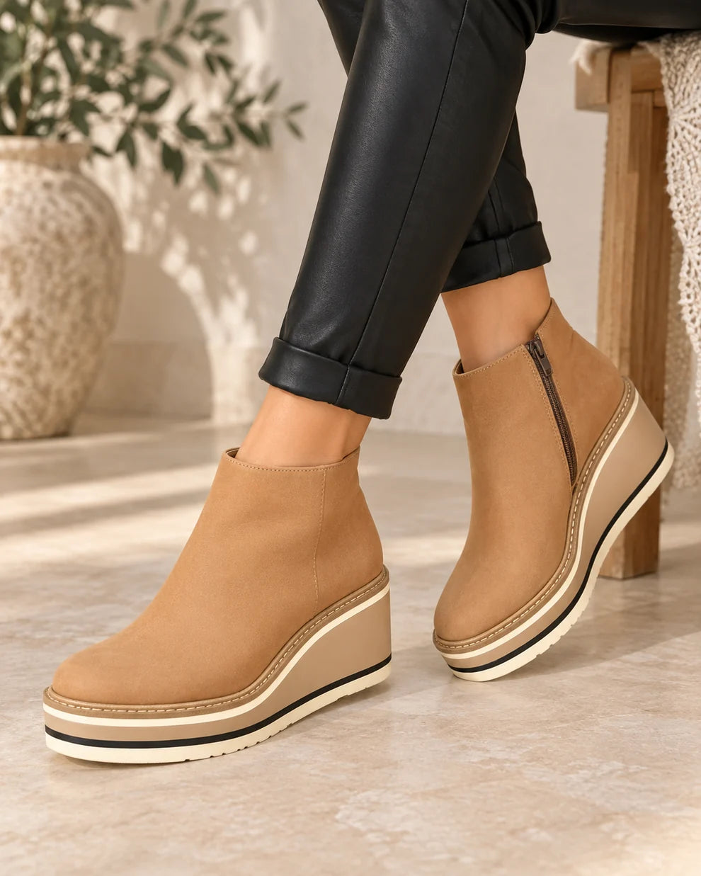 Brooklyn™ | Comfortable Orthopedic Ankle Boots