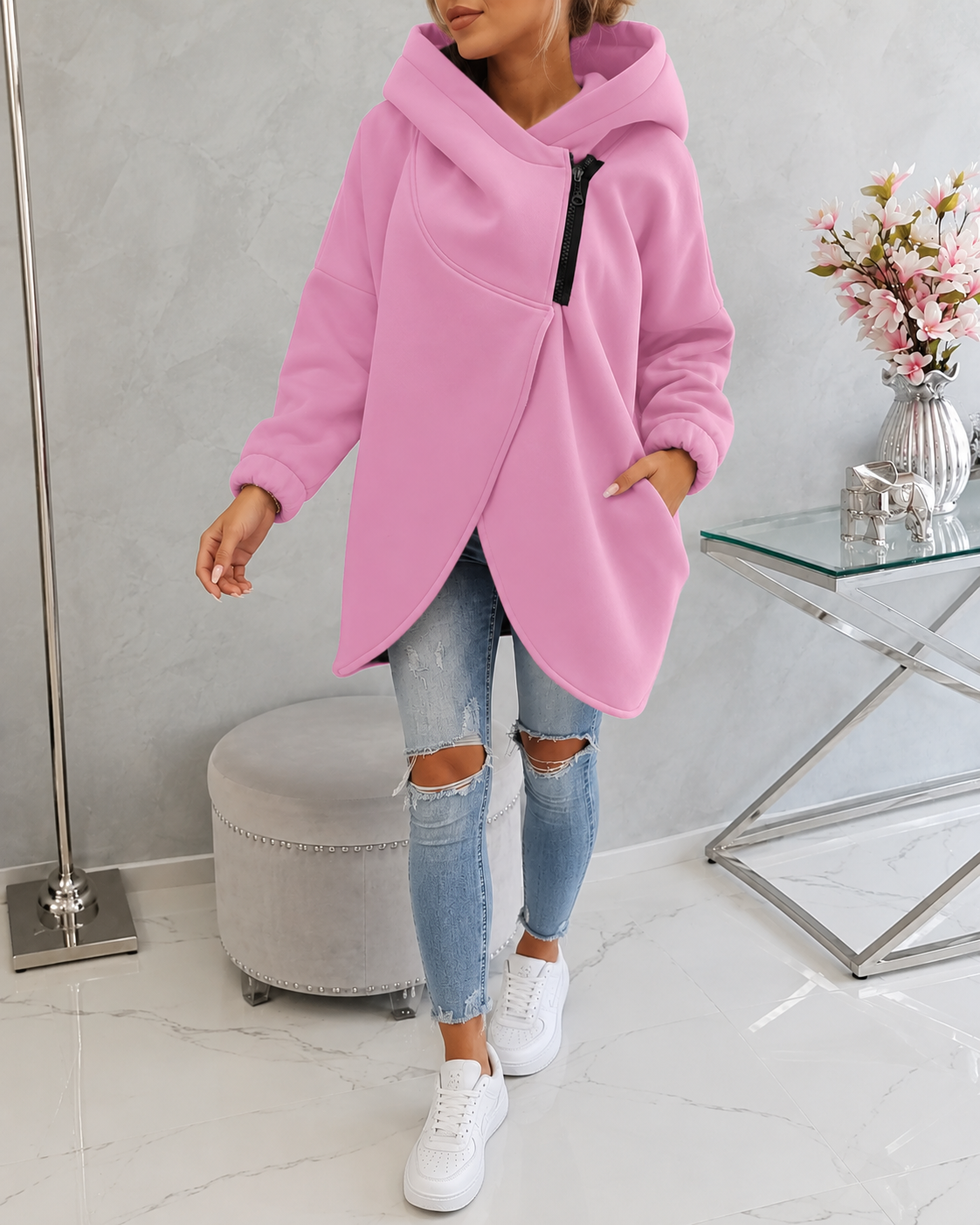 Patricia™ | Comfortable Hoodie Cardigan with Zipper
