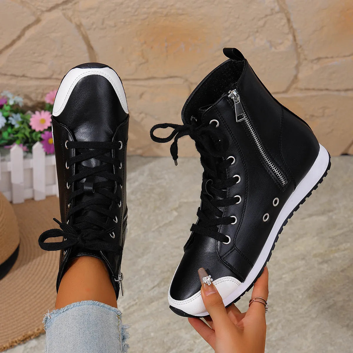 Donna™ | Comfortable Orthopedic Ankle Boots with Zipper 5