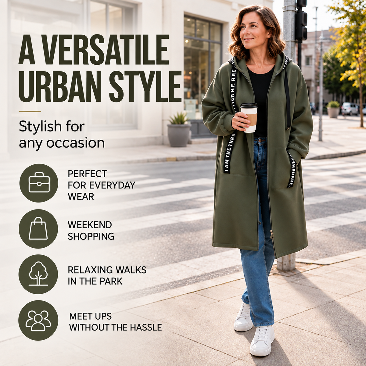 Leah™ | Comfortable Hoodie Jacket