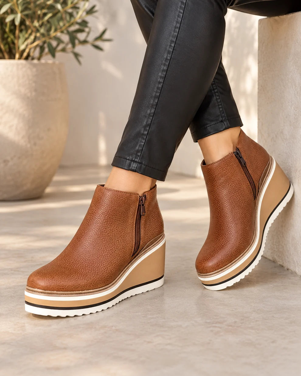 Brooklyn™ | Comfortable Orthopedic Ankle Boots