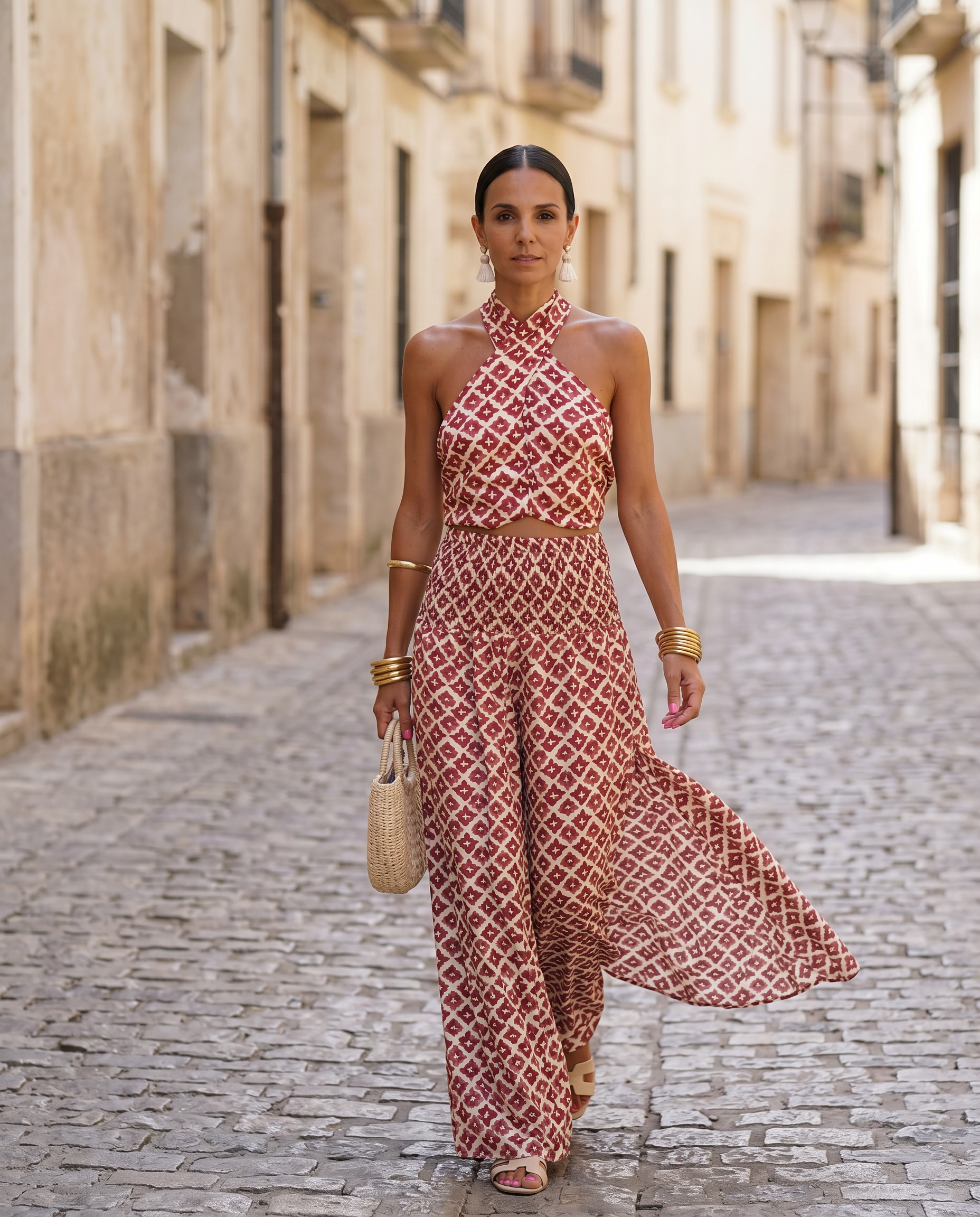 Elsa | Elegant Set with Off-Shoulder Design