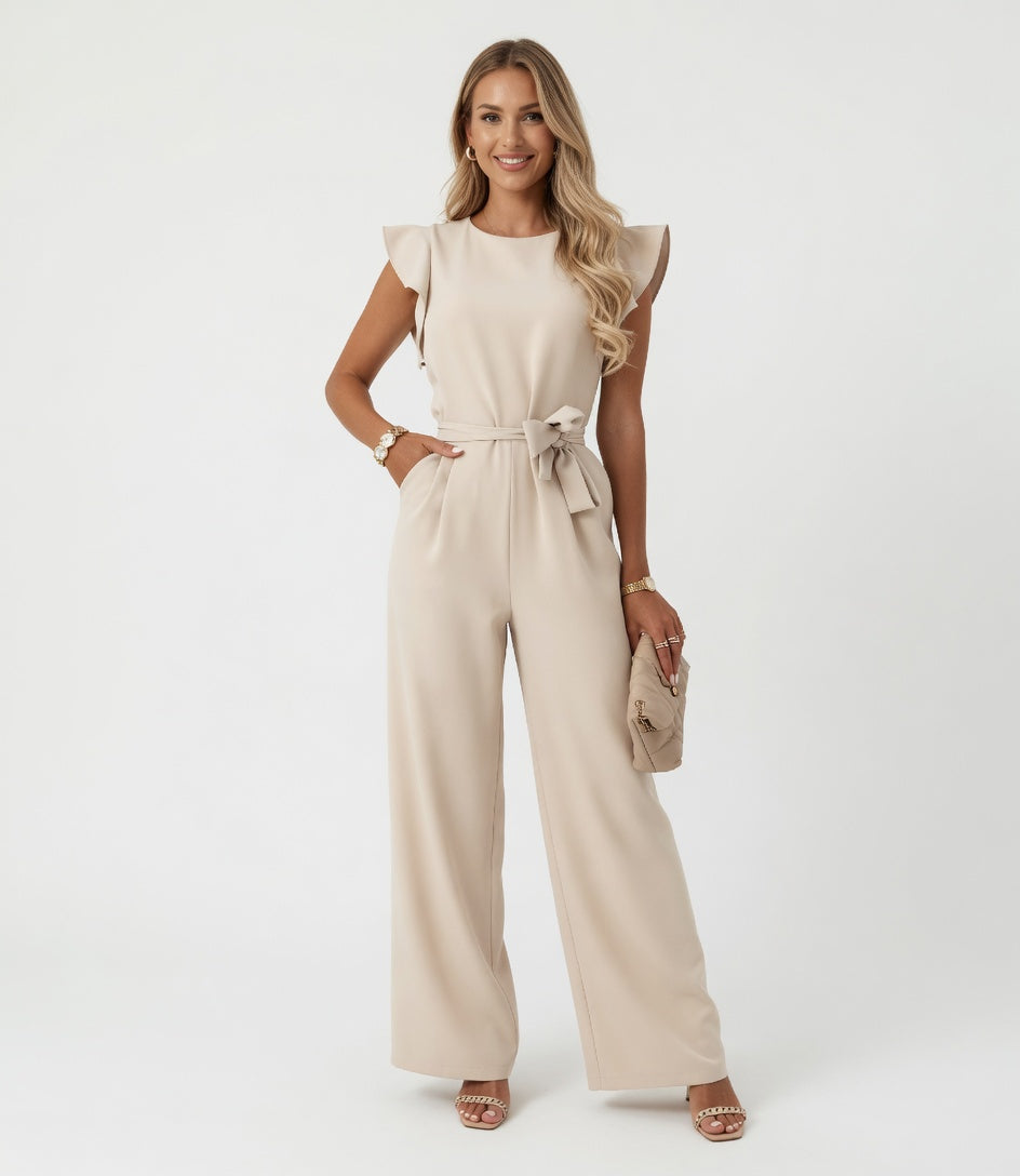 Ava | Jumpsuit with a Waist Belt